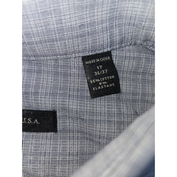 John Varvatos Mens Slim Fit Long Sleeve Dress Shirt 17-36/37‎ - Picture 6 of 7